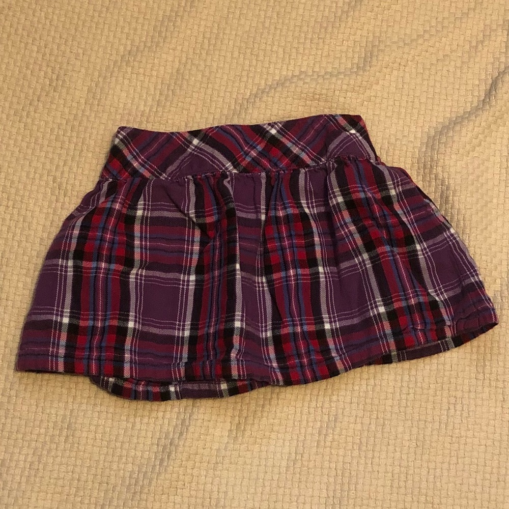 Multicolor plaid 18 month skirt